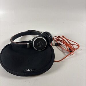Jabra Evolve 65 Headset HSC040W w/ Dongle, Case.
